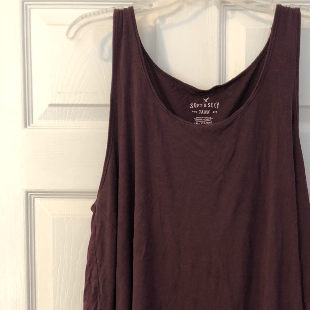American Eagle purple tank
